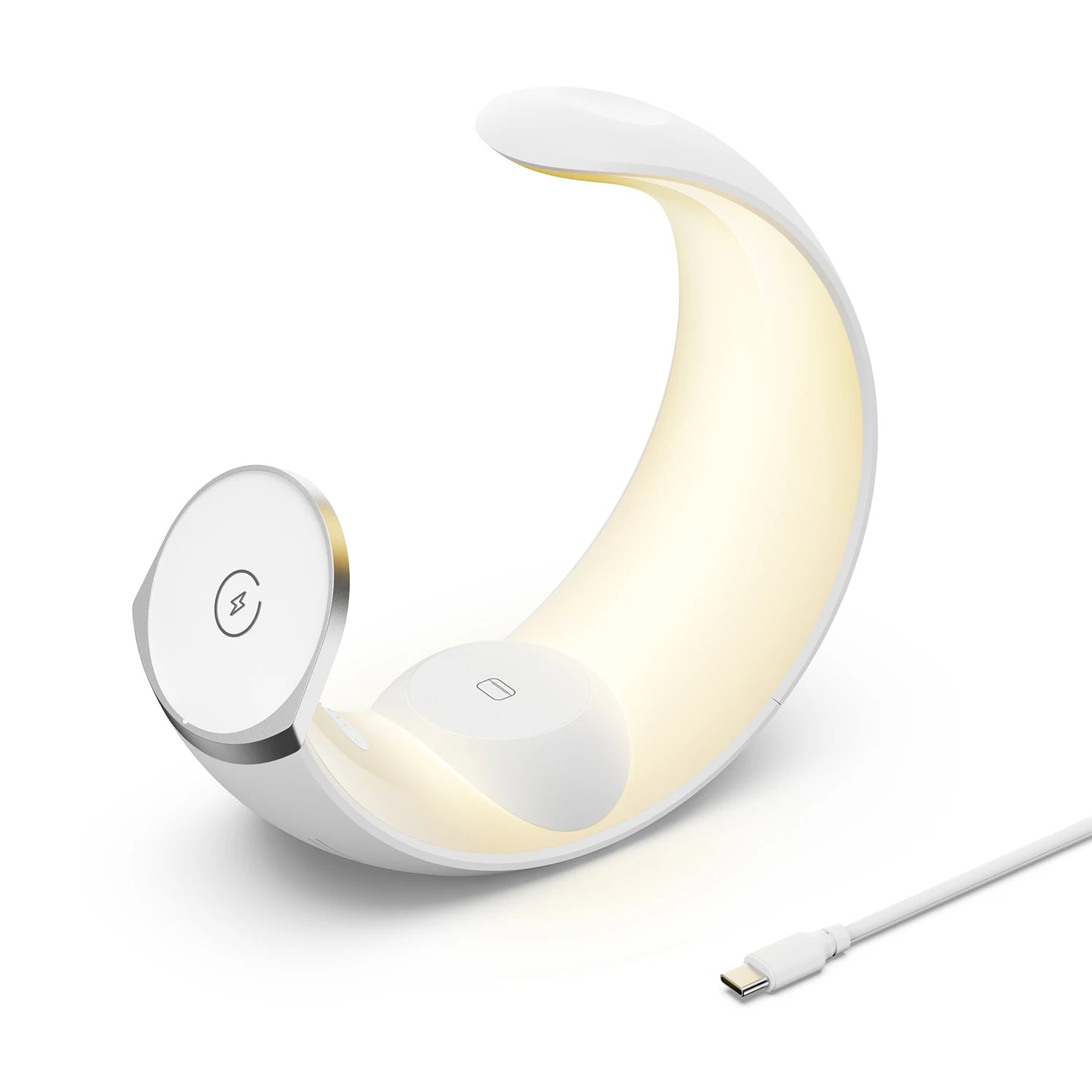 Mini🌙Moon – Dein smarter 4-in-1 Wireless Charger mit Mondlicht - EasyGoodies