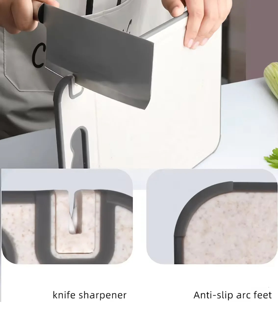 Edelstahl Schneidebrett Jambalaya 🍴 Dein smarter Küchenbegleiter – robust wie Titanium! 🏆 - EasyGoodies
