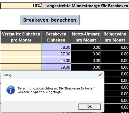 EasyPriceMaster – Kalkulation für Onlineshop | Vorlage zur Preisgestaltung & Rentabilitätsanalyse