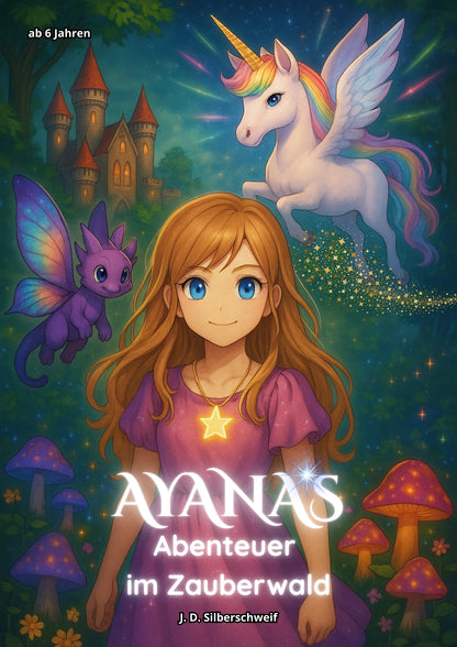 Ayanas Abenteuer im Zauberwald | Das magische Märchenbuch/-Hörbuch für Kinder ab 6 Jahren