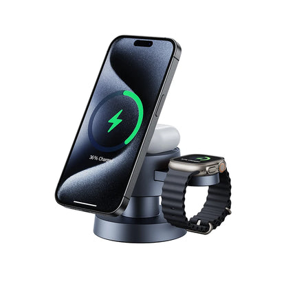 Toad 🍄 dein kompakter Ladeheld – Faltbares 4-in-1 Wireless-Ladegerät mit variabler Nachtlichtfunktion - EasyGoodies