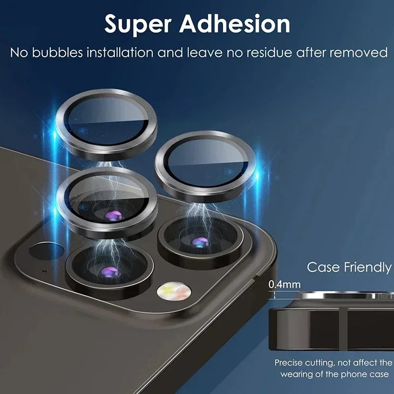 Kameraschutz / Linsenschutz für iPhone aus Glas / Aluminium - EasyGoodies