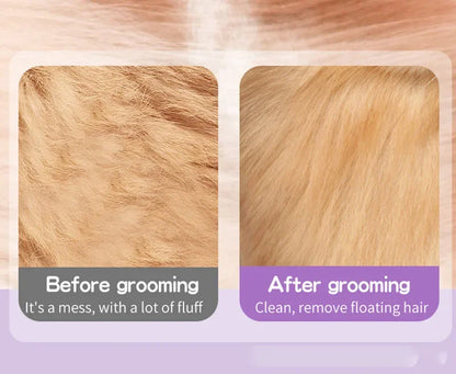 elektrische Dampf-Bürste für 😺Katzen und 🐶Hunde für Massage, Fellpflege und Haarentfernung - EasyGoodies
