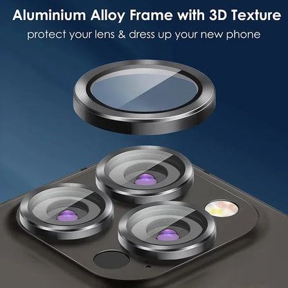 Kameraschutz / Linsenschutz für iPhone aus Glas / Aluminium - EasyGoodies