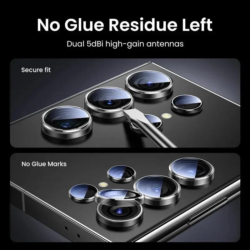 Kameraschutz / Linsenschutz für Samsung Galaxy aus Glas / Aluminium - EasyGoodies