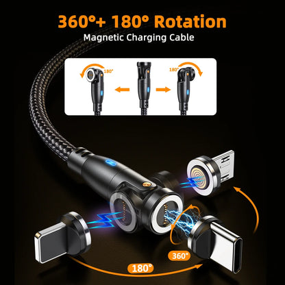 Das vielseitige und innovative 540°Grad 🚀 Rotations-Magnetkabel 🔌 für all deine Geräte - EasyGoodies