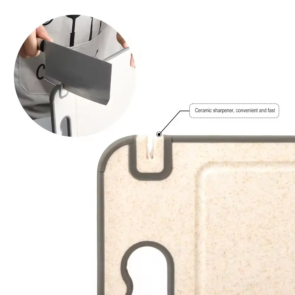 Edelstahl Schneidebrett Jambalaya 🍴 Dein smarter Küchenbegleiter – robust wie Titanium! 🏆 - EasyGoodies