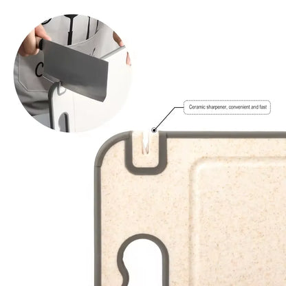 Edelstahl Schneidebrett Jambalaya 🍴 Dein smarter Küchenbegleiter – robust wie Titanium! 🏆 - EasyGoodies