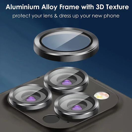 Kameraschutz / Linsenschutz für iPhone aus Glas / Aluminium - EasyGoodies
