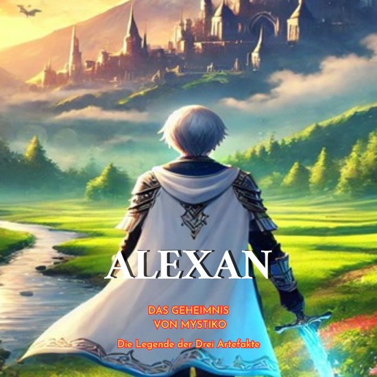 Fantasy Buch/Hörbuch für Kinder. Alexan - Das Geheimnis von Mystiko: Die Legende der Drei Artefakte.