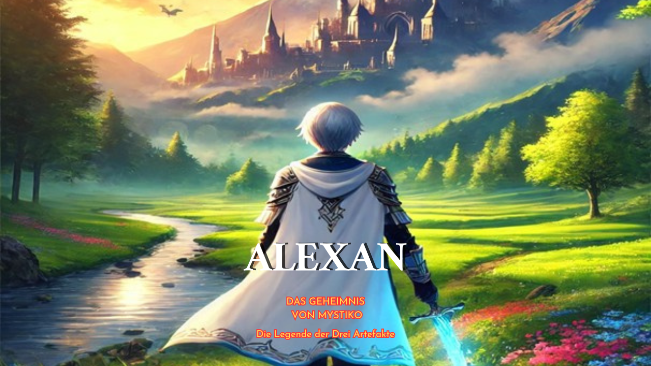 Fantasy Buch/Hörbuch für Kinder. Alexan - Das Geheimnis von Mystiko: Die Legende der Drei Artefakte.