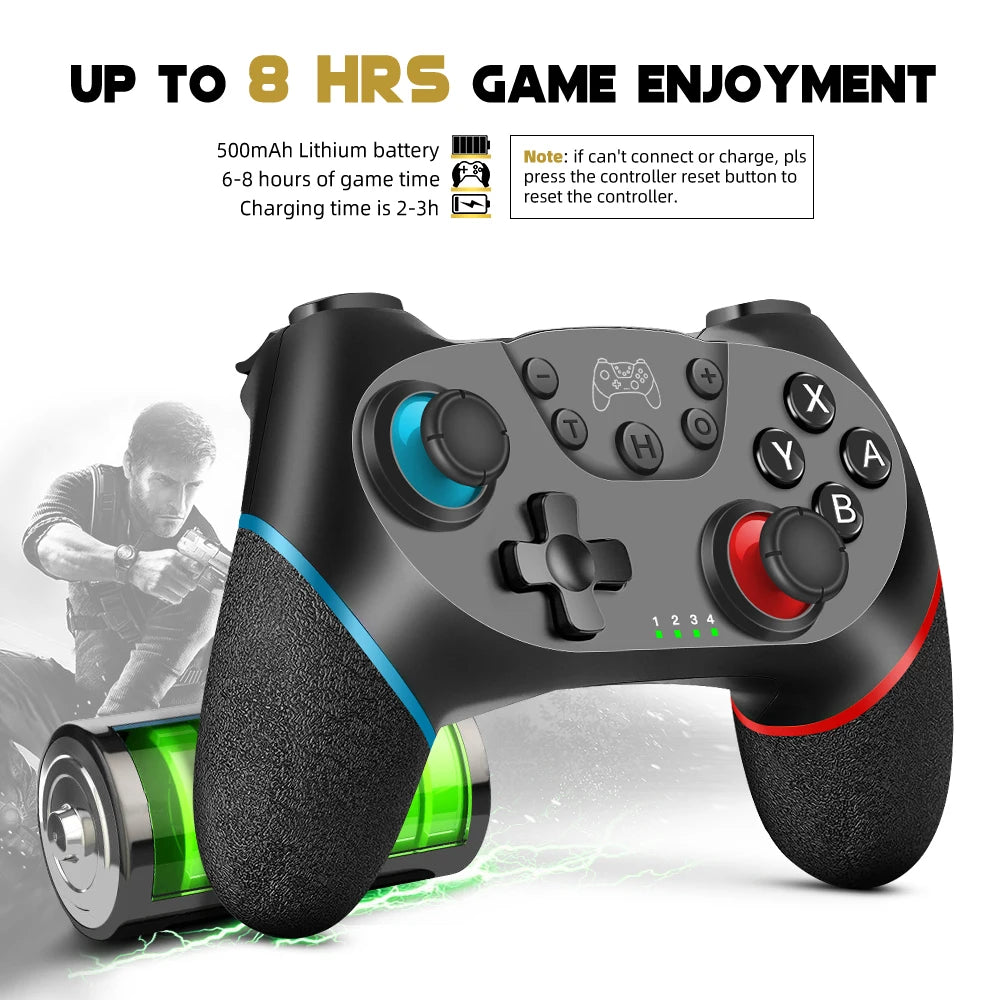 Switch PS Steam Bluetooth Wireless Controller / Gamepad / Joypad